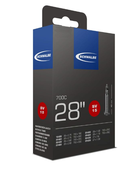 Schwalbe SV15 Inner Tube for 28" - 40mm