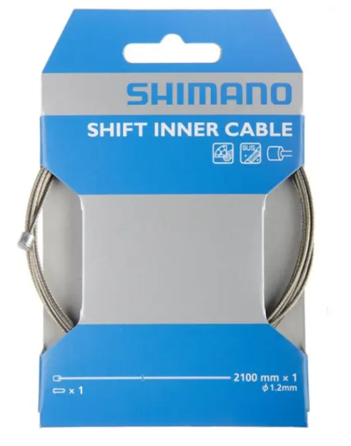Shimano Stainless Steel Shifter Inner Cable (no packaging)