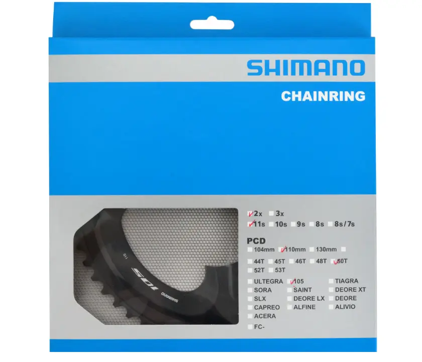 Shimano 105 Chainring for FC-R7000 50T