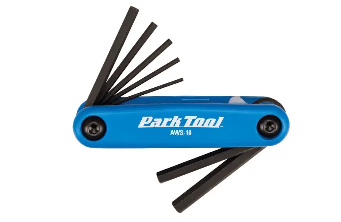 Park Tool AWS-10 Fold-Up Hex Wrench Set